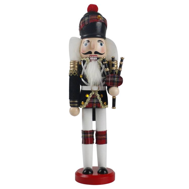 OEM/ODM Manufacturer Large Outdoor Nutcrackers – Holiday table decor and promo gift Puppet Occasion wooden figurine Christmas nutcracker for kids – Melody