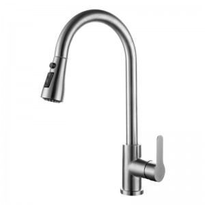 2 Mode Outlet Stainless Steel 304 Kitchen Mixer Faucet