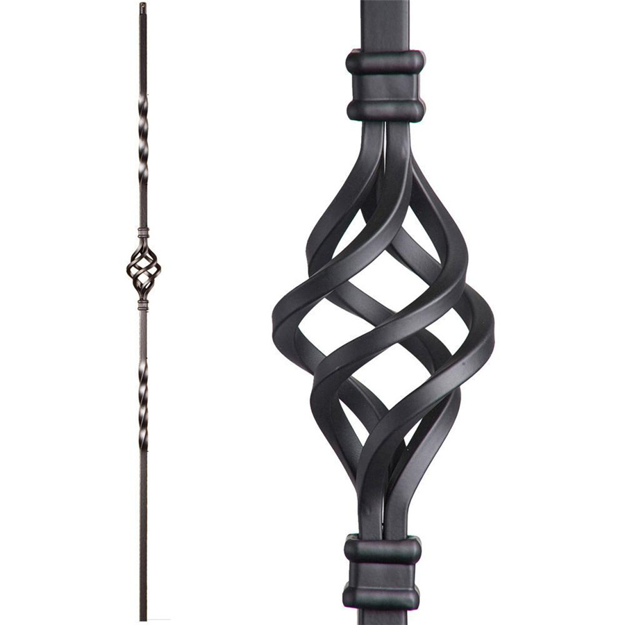 Single Basket Wrought Iron Baluster/Spindle Featured Image