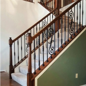 S-Scroll Wrought Iron Baluster/Spindle