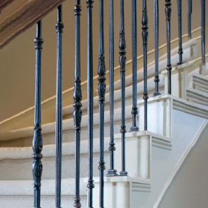 Monte Carlo Single Decorative Knuckle Wrought Iron Baluster/Spindles