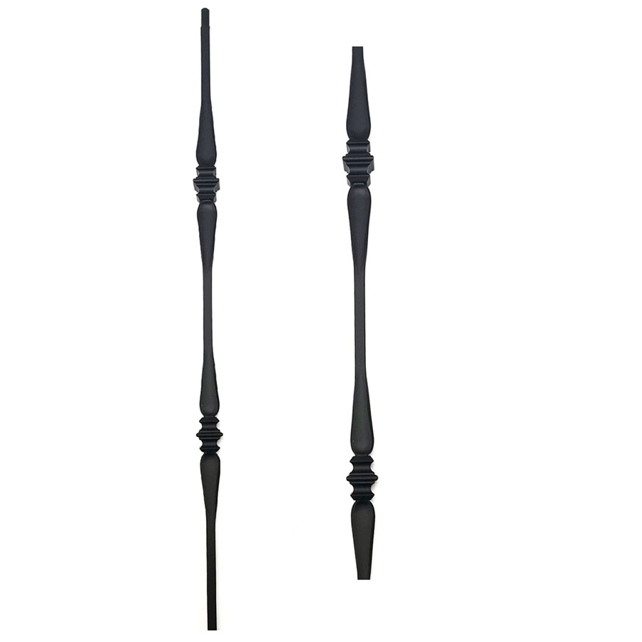 Best Famous Handrail Fitting Company Factories - Double Spoon with one Knuckle Wrought Iron Baluster/Spindle  – Primewerks