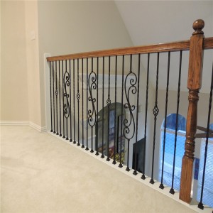 Double Twist Wrought Iron Baluster/Spindle