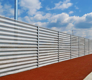 Windbreak fence perforated metal panel for windproof, anti-dust