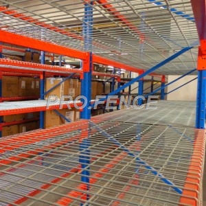China Wholesale Supermarket Trolley Manufacturers - Wire decks for pallet racking system – Pro