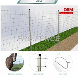 High Quality OEM Metal Fence Panels Products - Farm fence for cattle, sheep, deer, horse  – Pro