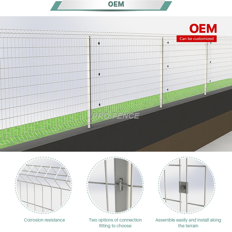 High Quality OEM Welded Mesh Fencing Manufacturers - L-shaped welded wire mesh fence for architectural buildings  – Pro