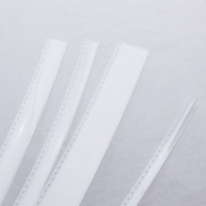 Polystyrene Clear Flat Punched Tape