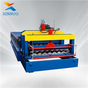 China Roof Forming Machine Factory - glazed tile roll forming machine sheet metal roll forming machinery – Xinnuo