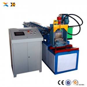 New designed shutter door principal axis octagonal tube cold roll forming machine
