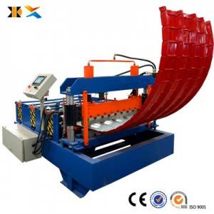 Wholesale ODM China Automatic Crimping Panel Curving Roofing Sheet Wall Profile Roll Forming Machine Made in Botou City