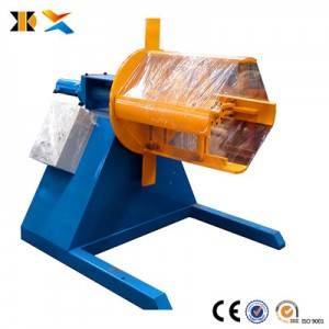 Xinnuo roll forming machine single arm hydraulic/electric decoiler/uncoiler 1-3 Tons