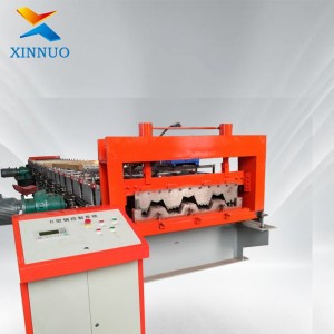 Wholesale Roof Tile Forming Machine Manufacturers - Floor decking panel roll forming machine Floor tile sheet making machine – Xinnuo