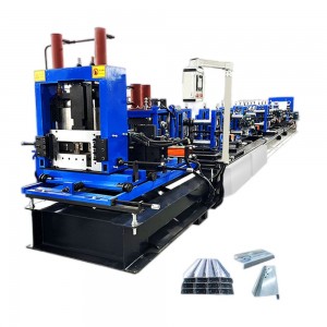 C Z automatic purlin roll forming machine
