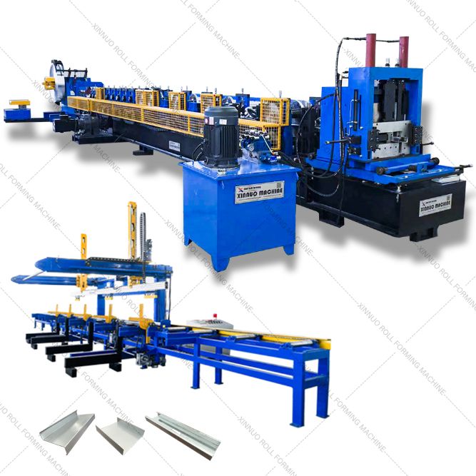 Popular Design for Automatic C Purlin Roll Forming Machine