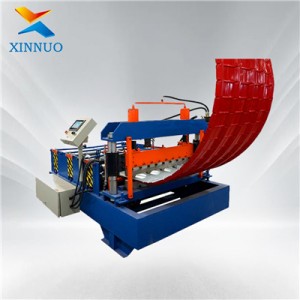 Hydraulic arch crimping curving roofing machine arch roofing machine