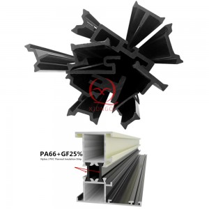 Nylon Polyamide66 Strips ສິ່ງລົບກວນແລະຄວາມຮ້ອນ insulation ຄຸນນະພາບດີໃຊ້ສໍາລັບປະຕູເລື່ອນແລະປ່ອງຢ້ຽມ