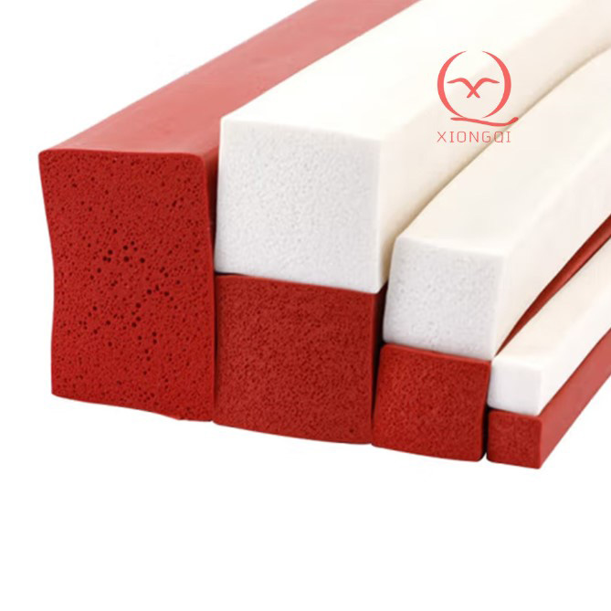 Rubber silicone sponge foam rubber sealing strip