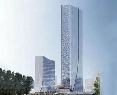 Jinan CITIC Pacific Building—the tallest building in Jinan