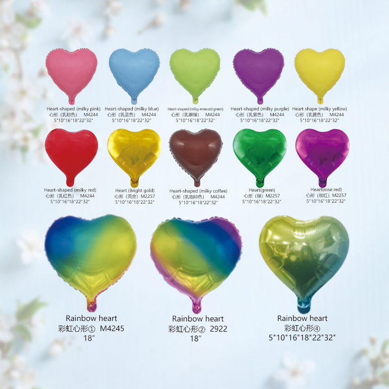 Valentine’s Day decoration heart shape balloons