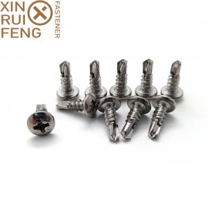 OEM China Self-Drilling Tapping Screws - 410 Stainless Steel Pan Head Phillip Drive Self Drilling Screw – Xinruifeng