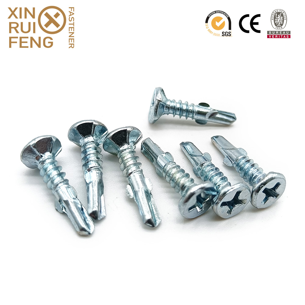 China Xinruifeng Fastener Zinc Plate CSK Head Drywall Cement Fiber