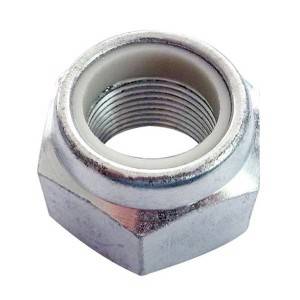 Good Quality China Stainless Steel 304 Hexagon Nylon Lock Nut with Flange DIN6926