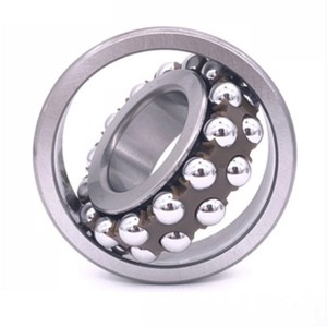 Plastic self-aligning ball bearing