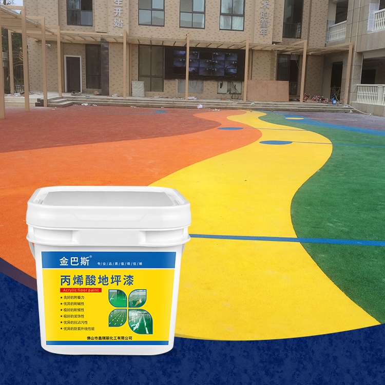 Xinruili acrylic floor paint for outdoor