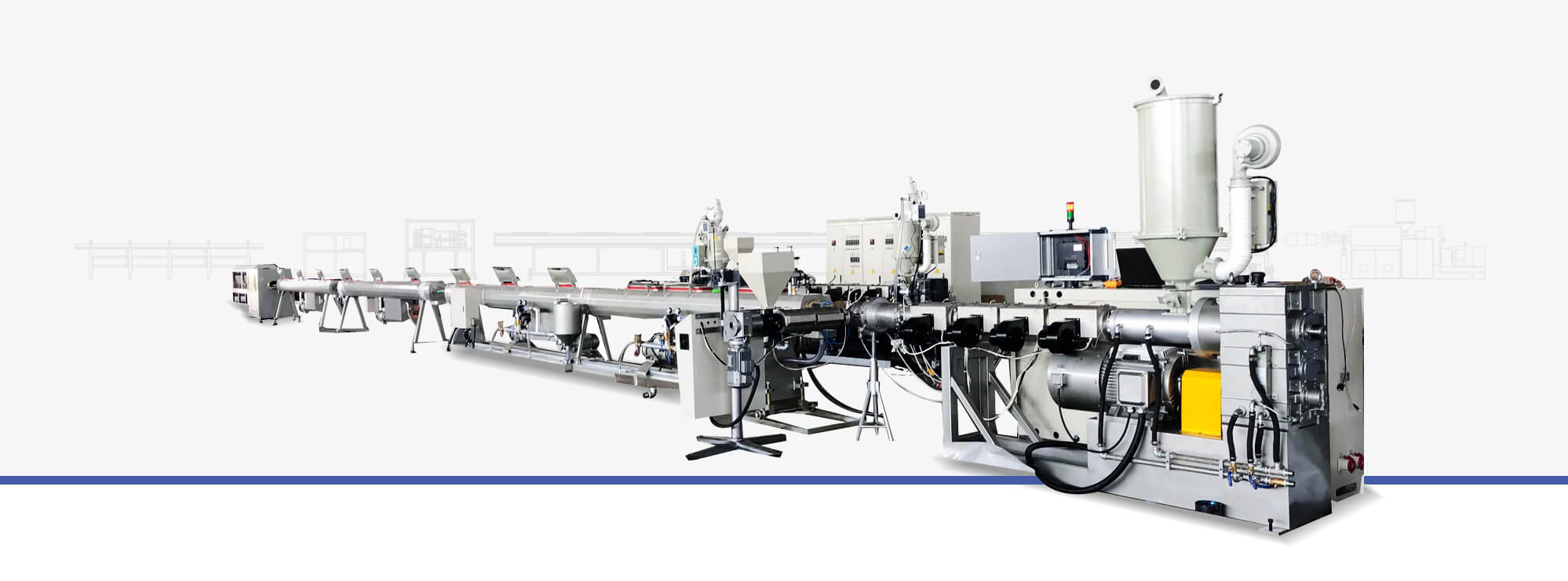 Plastic Multi -Layer PPR high speed pipe extrusion line