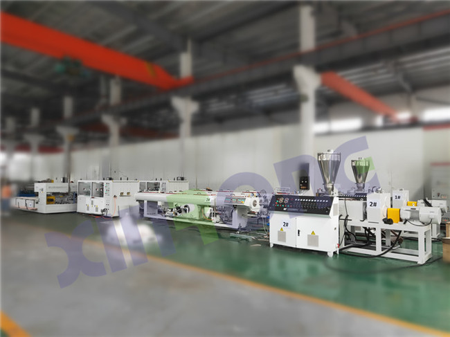 دستگاه ساخت لوله برق PVC Xinrongplas