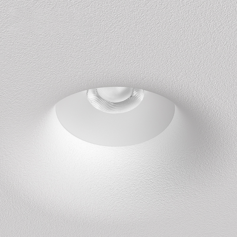 Gypsum Recessed Spotlight LED Square Trimless Downlight Gypsum Lamp Ceiling Spotlight