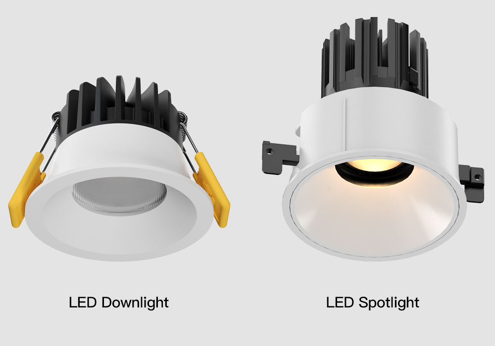 What is the Difference Between Downlight and Spotlight?