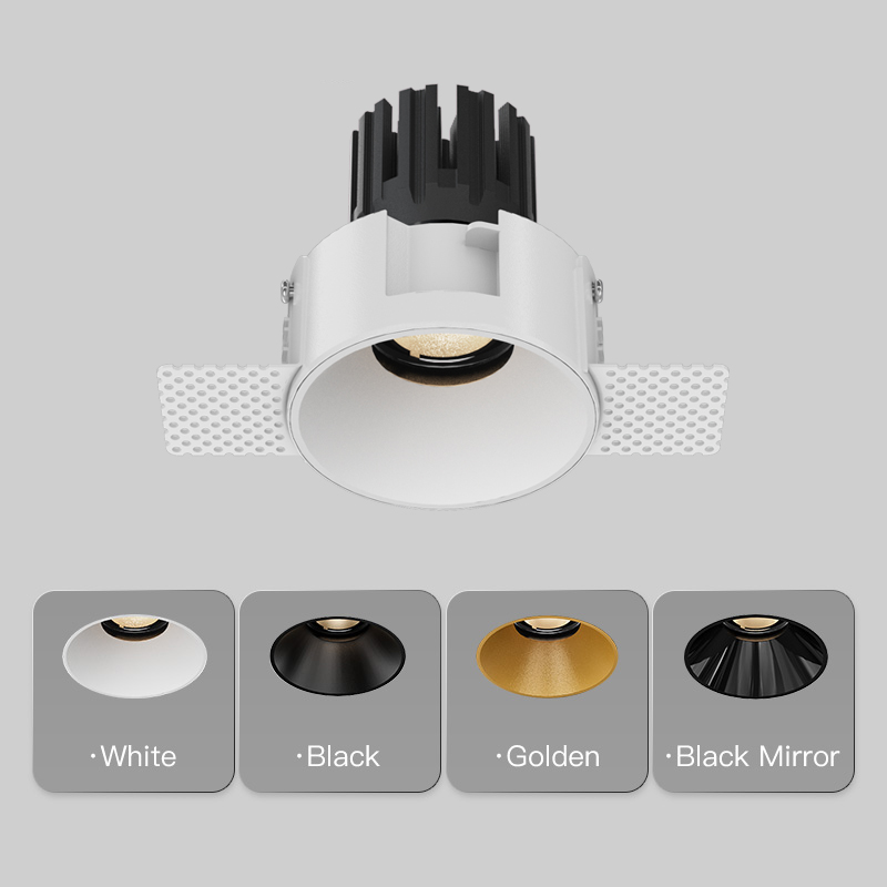 Round LED Downlight Recessed LED Can Light Anti-glare Ceiling Spotlights Recessed Lighting Featured Image