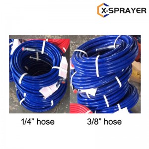 China wholesale Whip Hose For Airless Paint Sprayer Products –  High pressure hose of putty sprayer – Xskylink