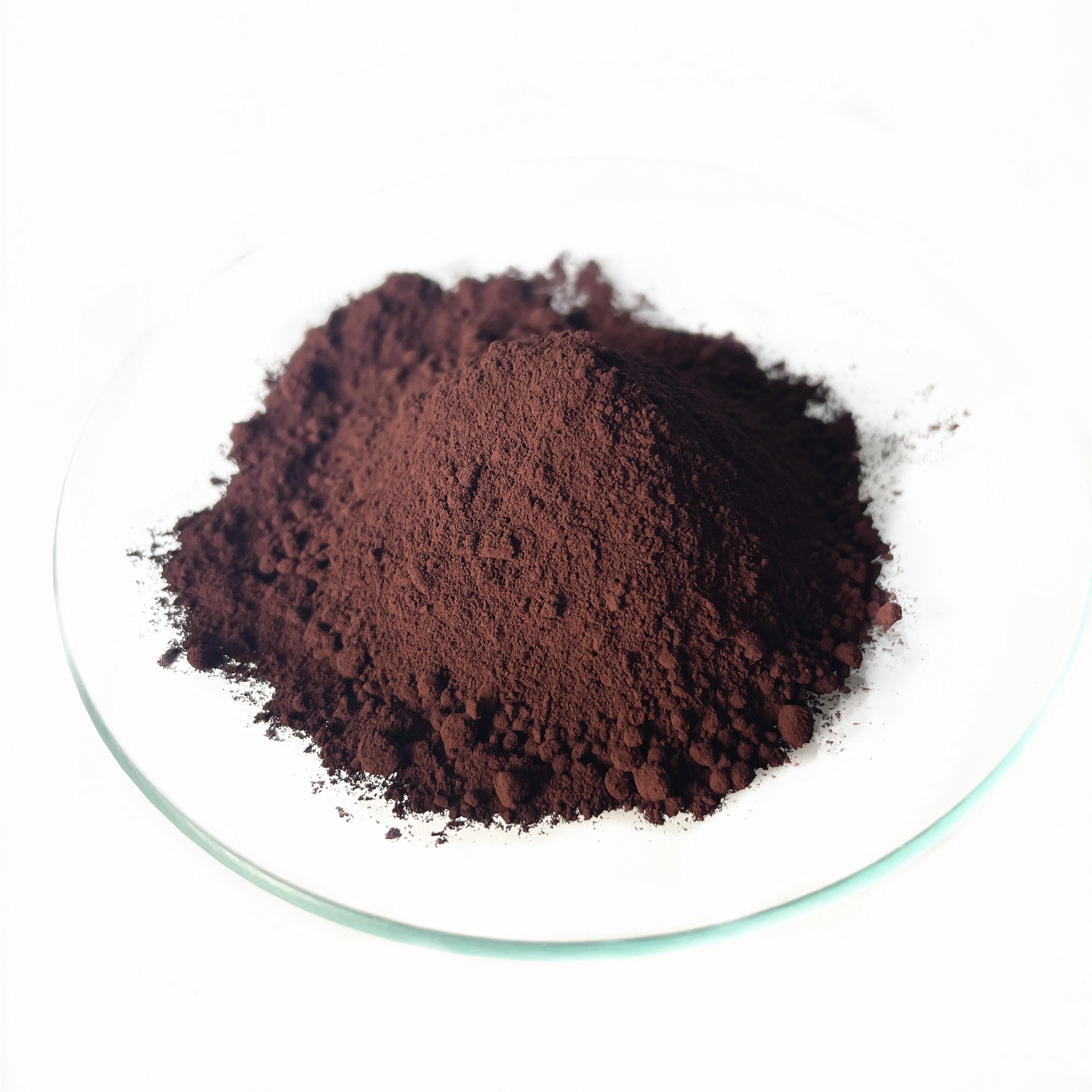 Pigmentos inorgânicos de alta qualidade, óxido de ferro marrom para fertilizante químico