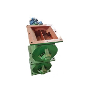 Cement factory rotary vane feeder rotary valve airlock