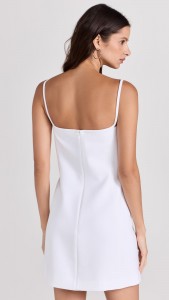 Sexy V-neck Slim-fit Split Halter Mini Dress