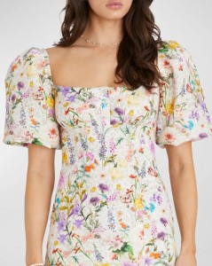 Vibrant Jardine floral print dress