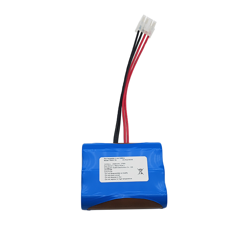 10.8V Imported lithium battery, 18650 2500mAh for X-ray instrument lithium battery
