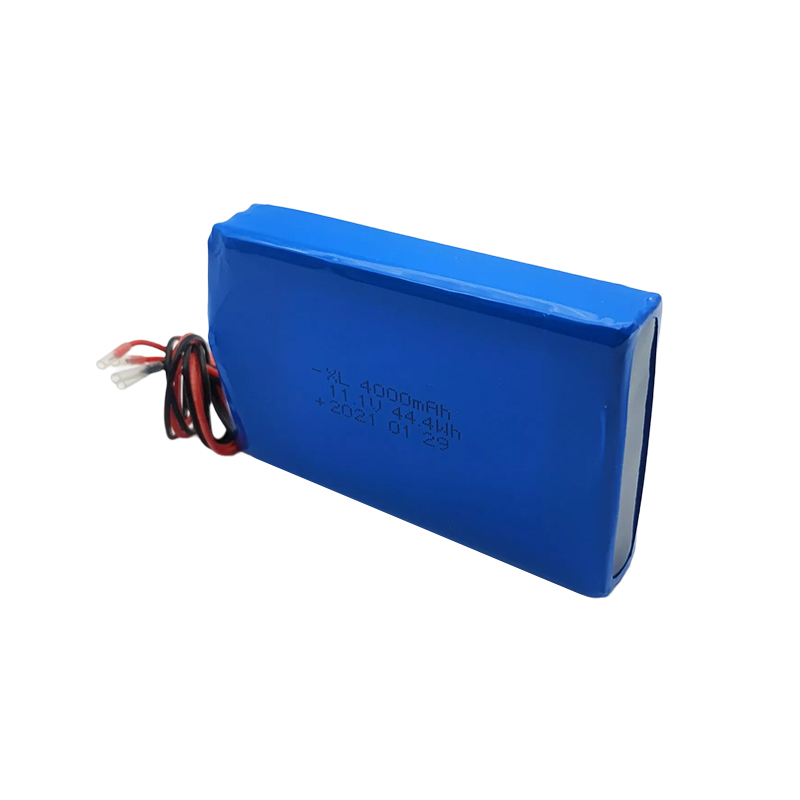 11.1V lithium polymer battery pack, 606090 4000mAh 3D printer lithium battery