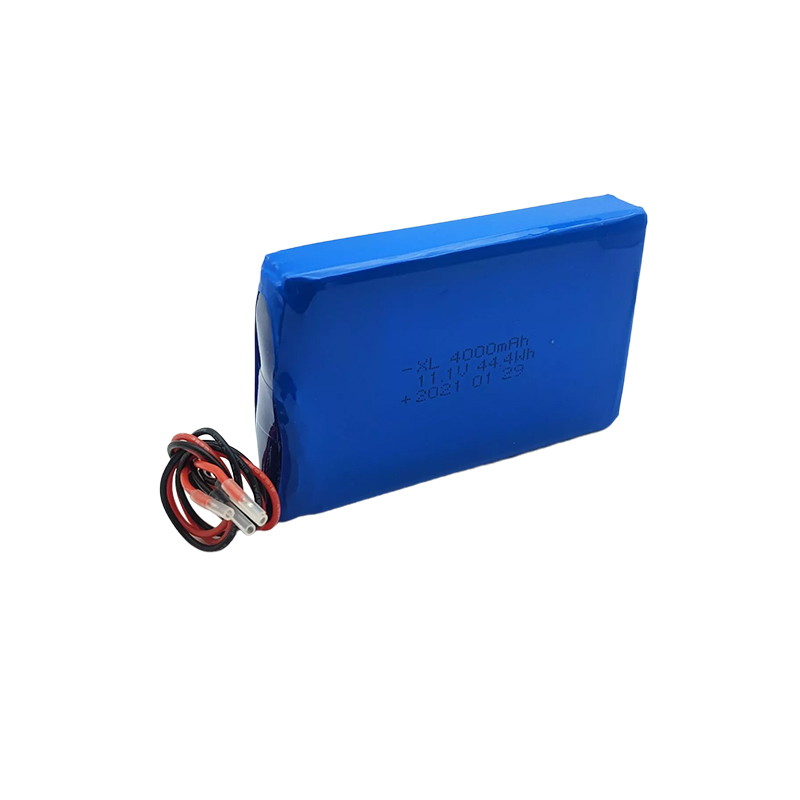11.1V લિથિયમ પોલિમર બેટરી પેક, 606090 4000mAh 3D પ્રિન્ટર લિથિયમ બેટરી