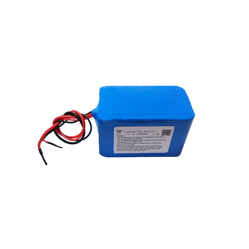 11.1V Cylindrical lithium battery product model 18650,13000mAh