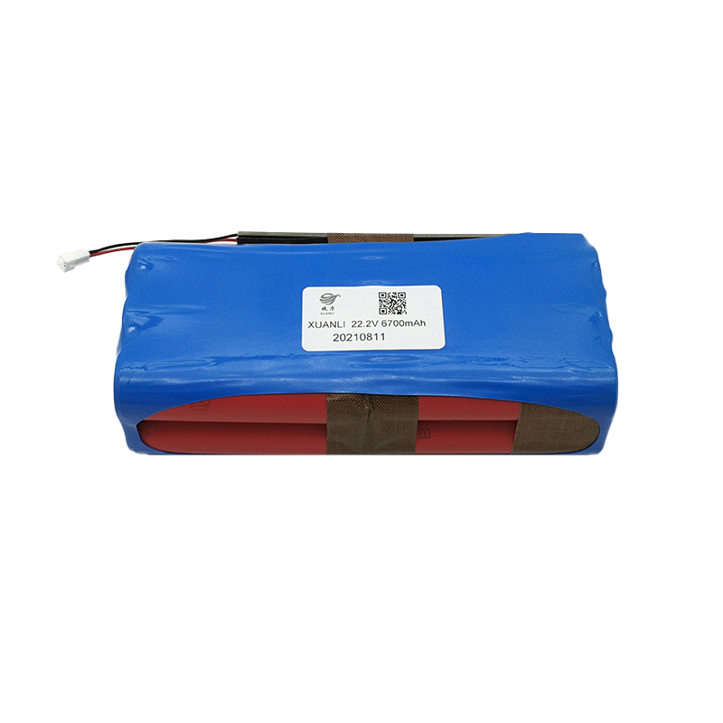 22,2V importert litiumbatteri, 18650 6700mAh
