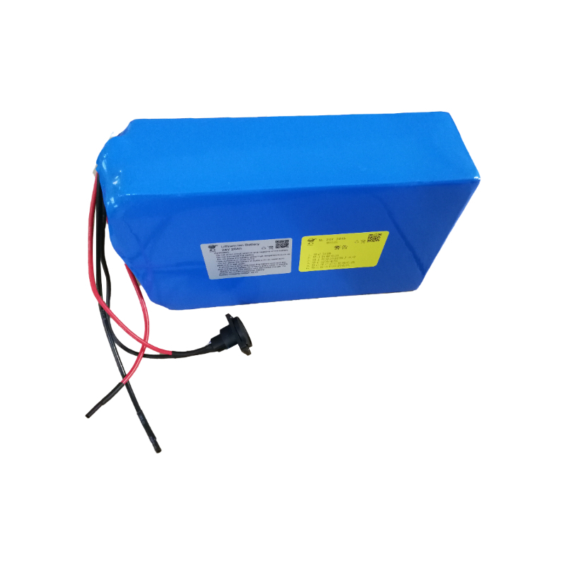 Custom 18650 24V 2600mAh litiumbatteri oppladbart batteri med høy kapasitet