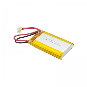3.7V High temperature lithium polymer battery packs,103450 2000mAh