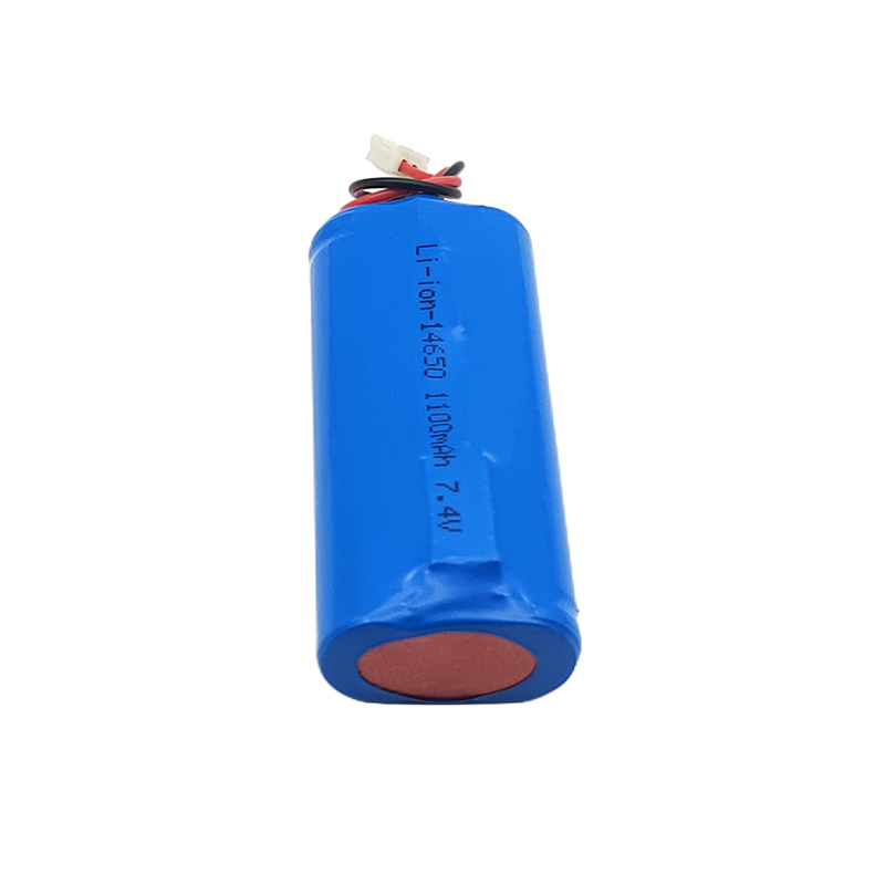 Baterai lithium silinder 7.4V, baterai lithium medis 14650 1100mAh 7.4V