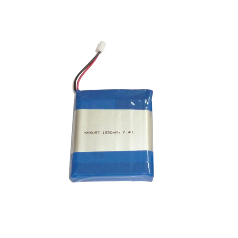 555057 7.4V 1850mAh Lithium polymer battery for car cleaners battery
