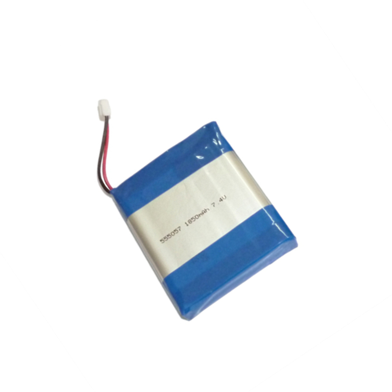 555057 7.4V 1850mAh Lithium polymer na baterya para sa mga tagapaglinis ng kotse na baterya