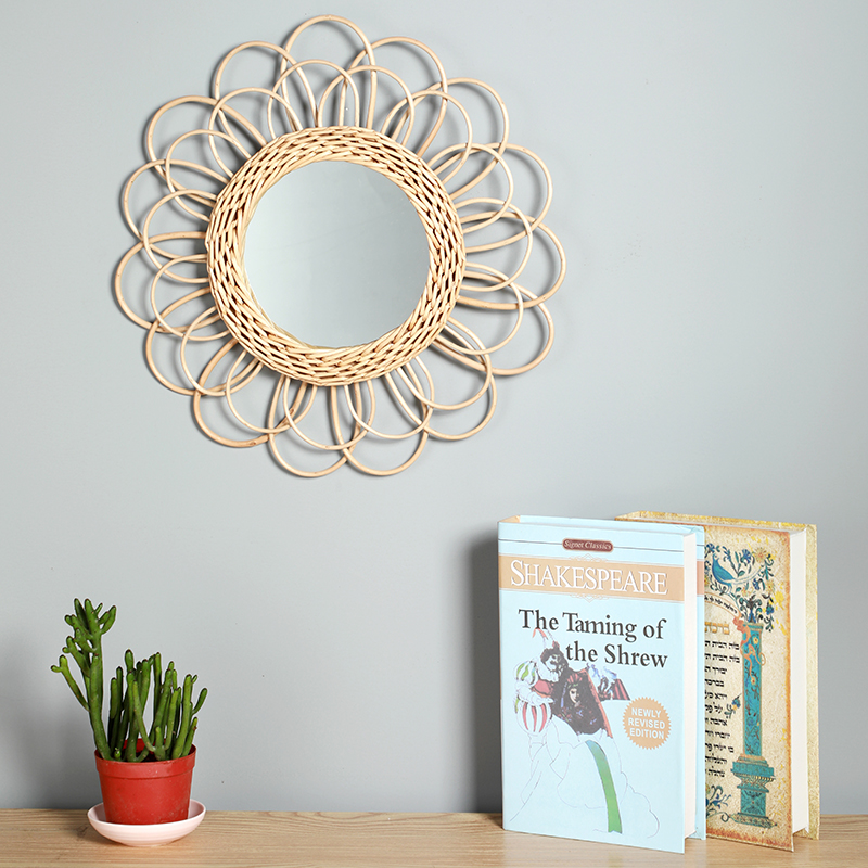 Flower willow wall mirror (1)